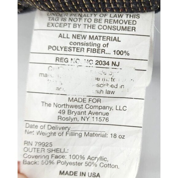 VTG x2 Harry Potter Hogwarts Crest/Marauder's Map Woven Tapestry Throw Pillows - Picture 7 of 16